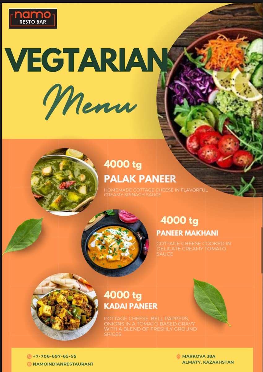 Menu Namo Indian Restaurant-10
